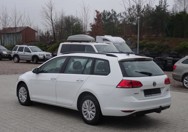 Volkswagen Golf cena 39999 przebieg: 190000, rok produkcji 2014 z Dąbrowa Górnicza małe 121
